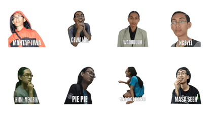 fesol ngaplo sticker