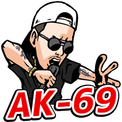 AK-69 Sticker #2