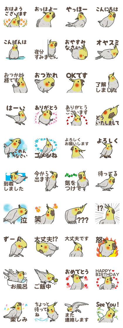 Cockatiel P-chan Vol.2