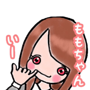 Momochan's Sticker(Japanese)