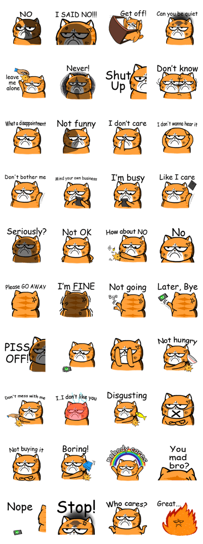 Nope Cat (English Ver.)