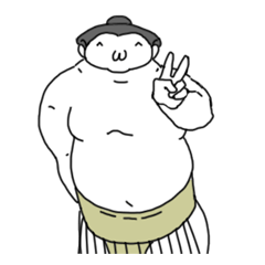 Sumo wrestler of the emoticon