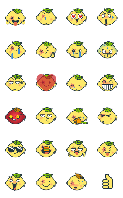 KAMOJI - LEIMON LEON Animated Sticker