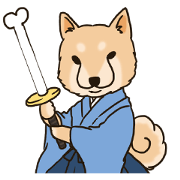Shiba Inu Samurai