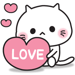 ゆるねこ ラブ編 Line スタンプ Line Store