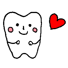 Tooth sticker you conveys your feelings.