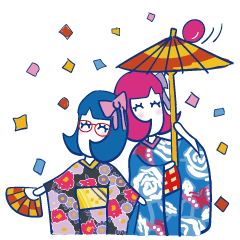 A kimono girl Benten-chan Part 1