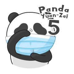 Panda Yuan-Zai 5 - epidemic prevention