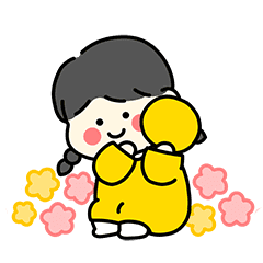 かわいい女の子 韓国語 Line スタンプ Line Store かわいい女の子 韓国語 Line スタンプ Line Store