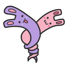 A Lazy Rabbit - Little Purple