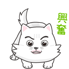 MEME CAT -animated sticker