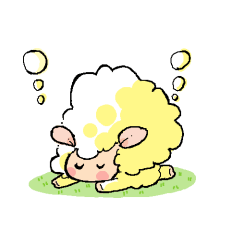 Fluffy sheep brothers