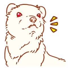 イタチのお顔スタンプ Line スタンプ Line Store イタチのお顔スタンプ Line スタンプ Line Store