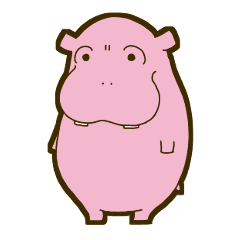 ピンクのカバさん3 Line スタンプ Line Store ピンクのカバさん3 Line スタンプ Line Store