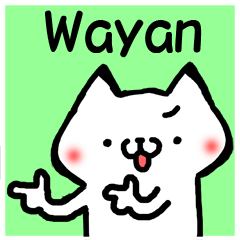 **Wayan** only stickers