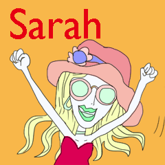 Sarah only sticker!