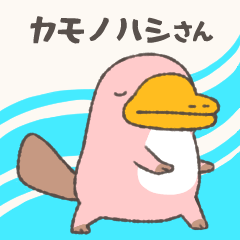 Pink platypus