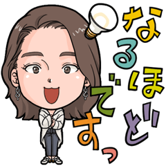 Yuka's daily stickers