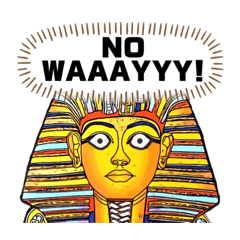 Tutankhamen & Egypt Sticker