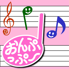 Dancing notes! <Music style>