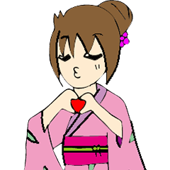 kimono girl Shin-Yi