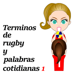 Rugbyterms and Daily language Sticker1