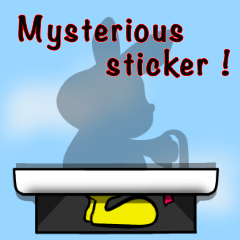 Happy Rabbit 2 - mysterious sticker -