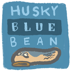 HUSKY -BLUE- BEAN