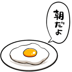 talking fried egg