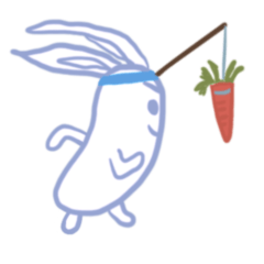 彩色筆芯5 麻糬兔兔兔