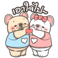 French Bulldog PIGU Sticker VIII