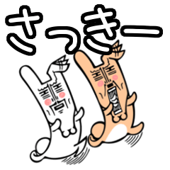 Rabbit Sticker For Sakkii