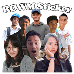 ROWM Stiker