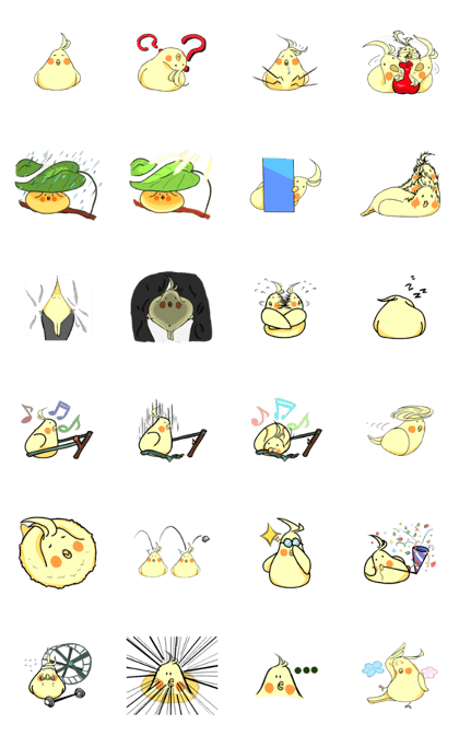 Bird omelet.