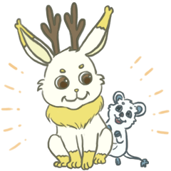 Jackalope and his friends
