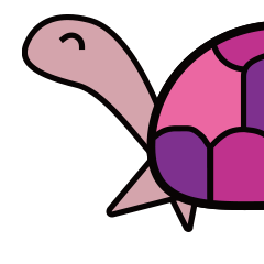 Turtle San 2nd - Pink - GTJ