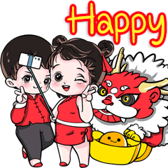 Sweet couple : China Festival(Big)