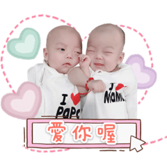 可愛雙胞胎貞晏貞芳