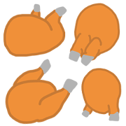 Roast turkey senior