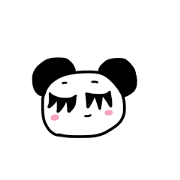 kawaii eyelashpanda