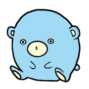 Pretty Blue Bear