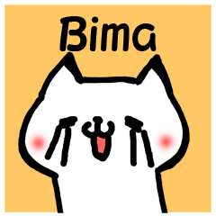 **Bima** only stickers