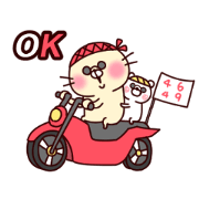 It moves! yururakko and shirokumasan