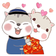 アーサー王子とジュリア姫 19 バレンタイン Line スタンプ Line Store アーサー王子とジュリア姫 19 バレンタイン Line スタンプ Line Store