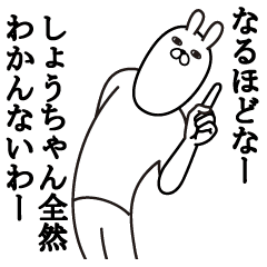 しょうちゃんが使う面白名前スタンプ Line スタンプ Line Store しょうちゃんが使う面白名前スタンプ Line スタンプ Line Store