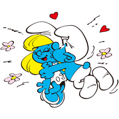 The Smurfs: The Lovely couple