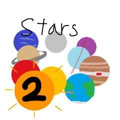 Sters2~Solarsystem planets~