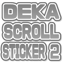 DEKA SCROLL sticker2