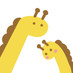 Giraffe who is not motivated