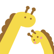 Giraffe who is not motivated